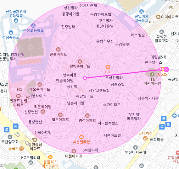 서울 은평구 갈현동 | 월주차 정기권 | 주간 | 선정고등학교 인근 주차장