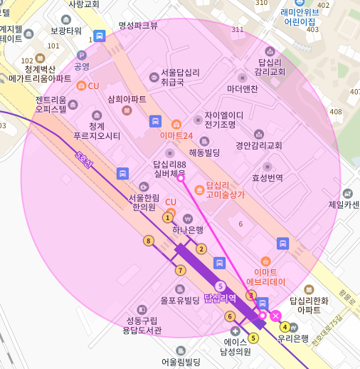 서울 동대문구 답십리동 | 월주차 정기권 | 야간 | 답십리역 인근 주차장