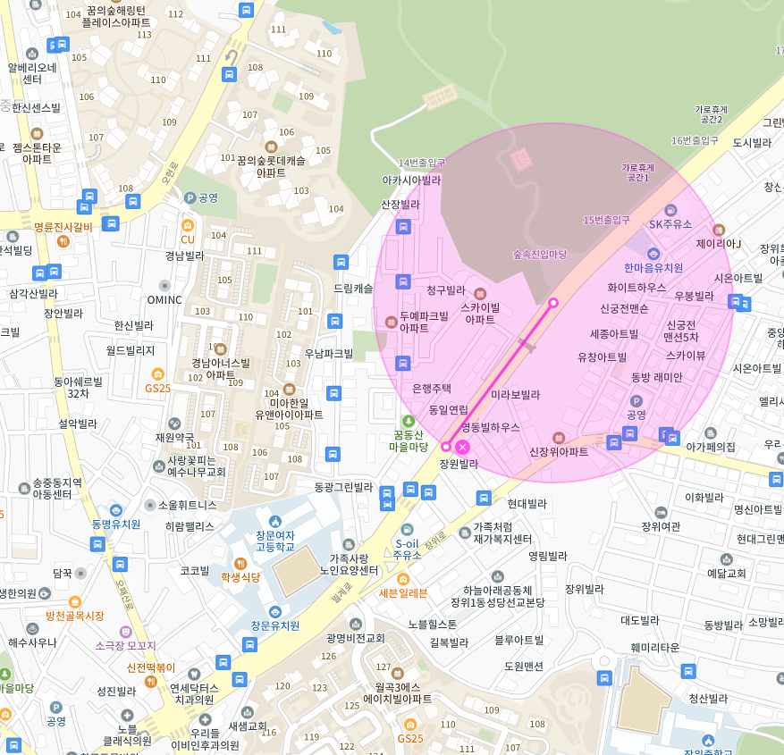 북서울꿈의숲 인근 주차장 | 월주차 정기권 | 성북구 장위동