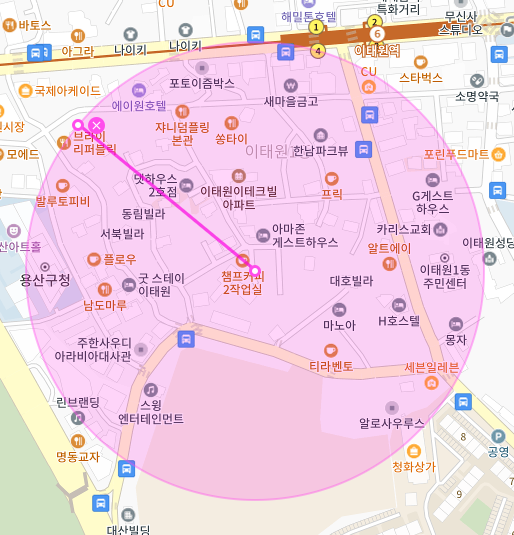 [신규] 서울 용산구 이태원동 | 월주차 정기권 | 전일제 | 용산구청 인근 주차장