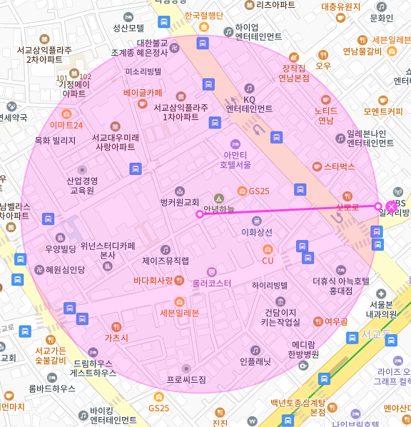 서울 마포구 서교동 | 월주차 정기권 | 전일제 | 홍대입구 인근 주차장