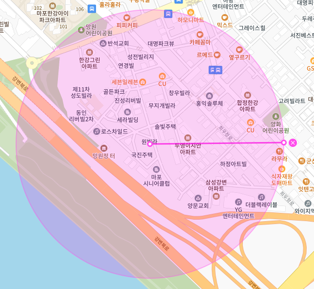 서울 마포구 합정동 | 월주차 정기권 | 주간 | 망원한강공원 인근 주차장