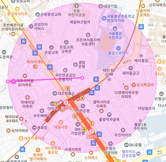 서울 은평구 불광동 | 월주차 정기권 | 전일제 | 불광역 인근 주차장
