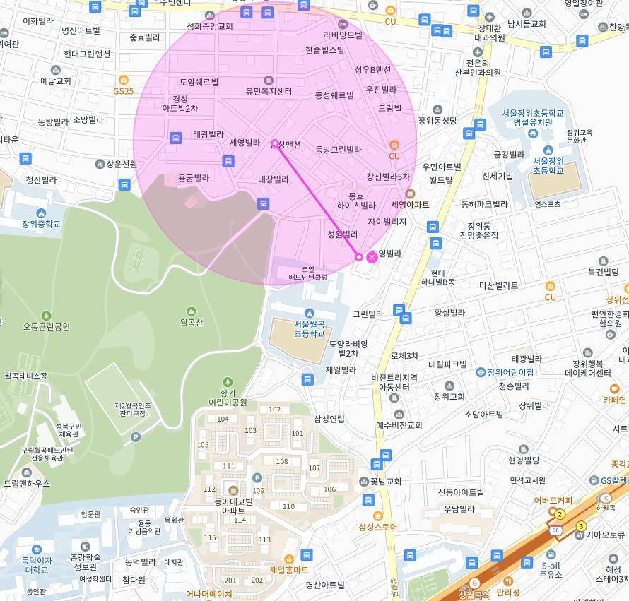 성북구 장위동 상월곡역 인근 주차장 | 주만사 월주차 | 주간제