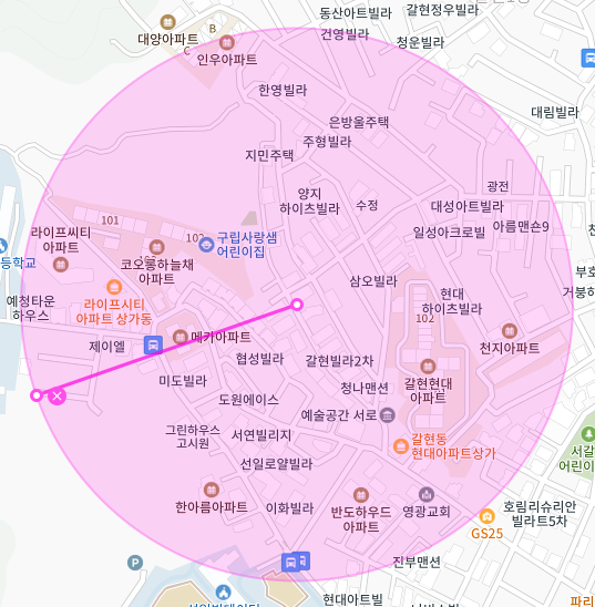 서울 은평구 갈현동 | 월주차 정기권 | 전일제 | 대성고등학교 인근 주차장