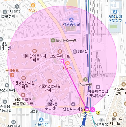 [신규] 서울 성북구 석관동 | 월주차 정기권 | 전일제 | 신이문역 인근 주차장