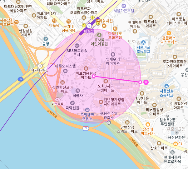마포구 마포동 인근 주차장 정보 / 12만원 / 마포역 인근 주차장