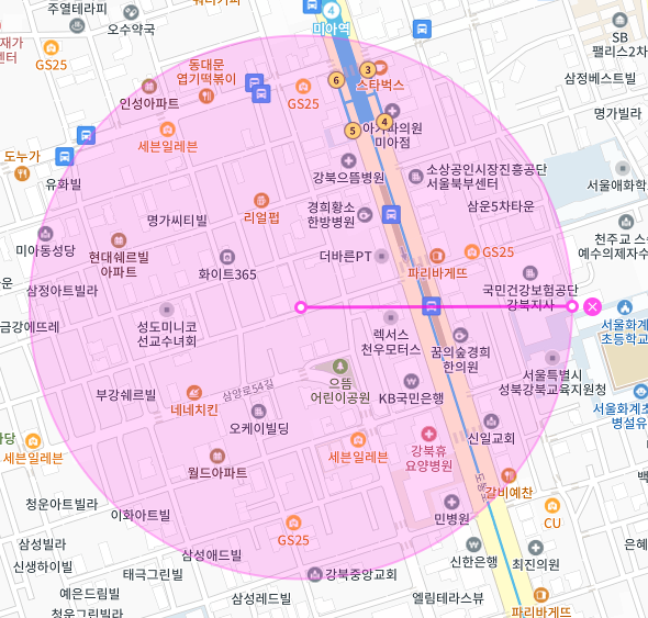 [신규] 서울 강북구 미아동 | 월주차 정기권 | 전일제 | 미아역 인근 주차장