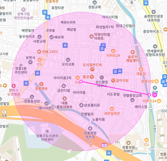 [신규] 서울 성북구 정릉동 | 월주차 정기권 | 전일제 | 새로 추가된 주차장