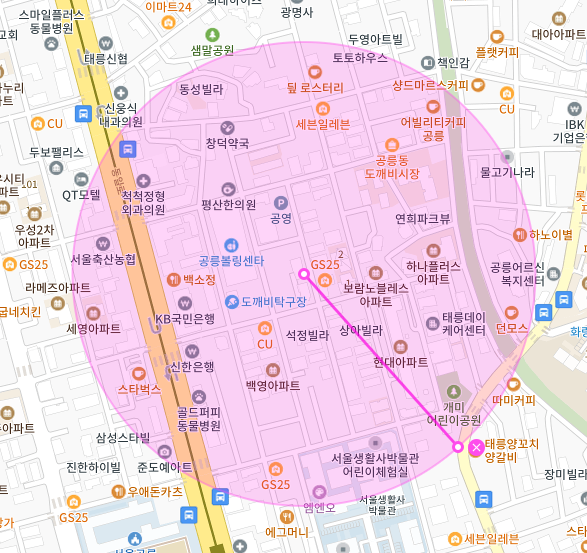 서울 노원구 공릉동 | 월주차 정기권 | 전일제 | 서울생활사박물관 인근 주차장