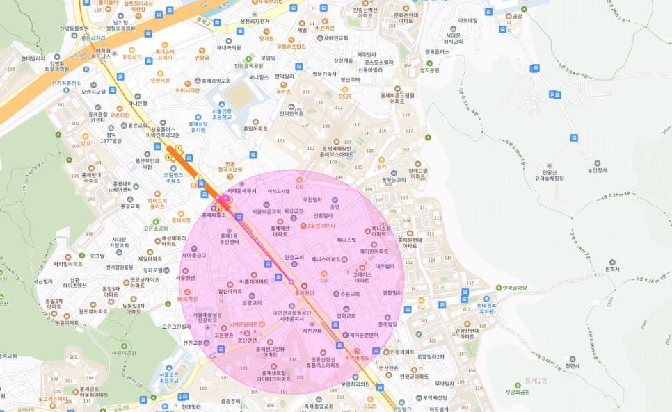 홍제역 공영주차장 대신 주만사 월주차 / 신규 주차장 / 서대문구 /  평일 주말 전일제