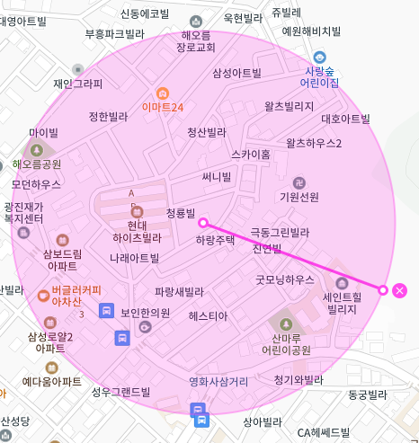 서울 광진구 중곡동 | 월주차 정기권 | 주간 | 해오름공원 인근 주차장