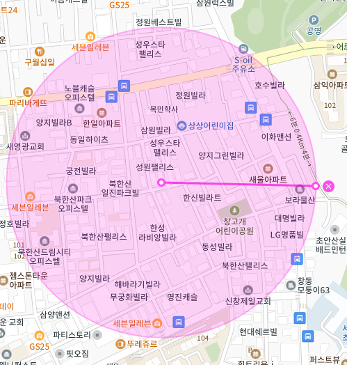 서울 도봉구 창동 | 월주차 정기권 | 주간 | 창고개어린이공원 인근 주차장