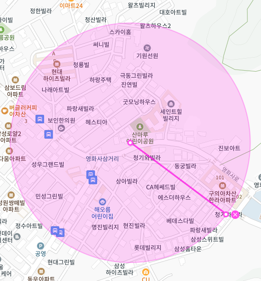 서울 광진구 구의동 | 월주차 정기권 | 전일제 | 산마루어린이공원 인근 주차장