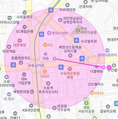 서울 강북구 번동 | 월주차 정기권 | 전일제 | 수유사거리 인근 주차장