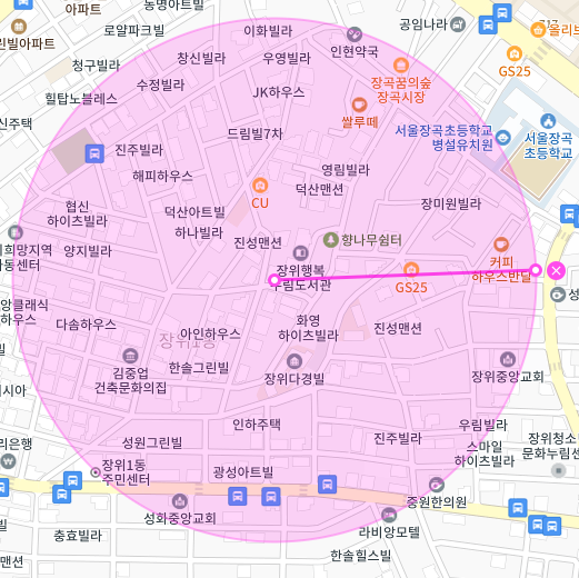 서울 성북구 장위동 | 월주차 정기권 | 주간 | 장위행복누림도서관 인근 주차장