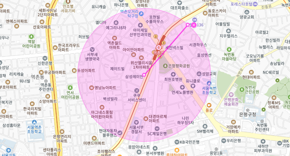 은평구 월주차 _ 역촌역 1번 출구에서 2분 걸리는 승용차 전용 월주차장