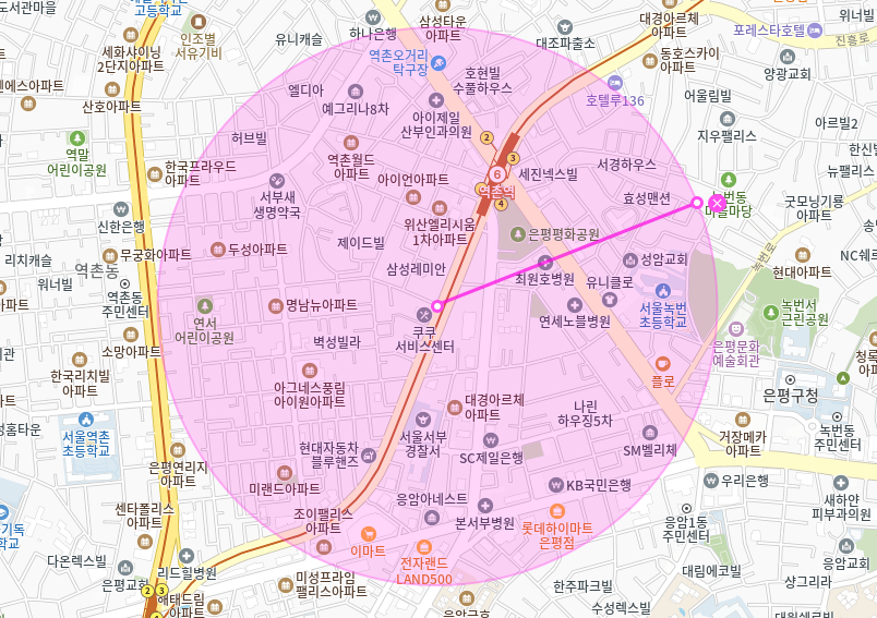 역촌동 월주차_ 역촌역 1번출구 인근 기계식 주차장