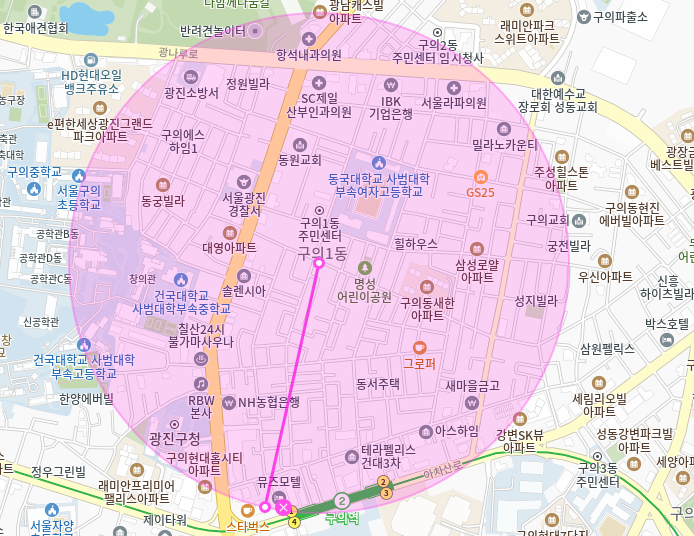 구의1동 월주차_구의동 출퇴근 고민 이 글로 해결하세요!