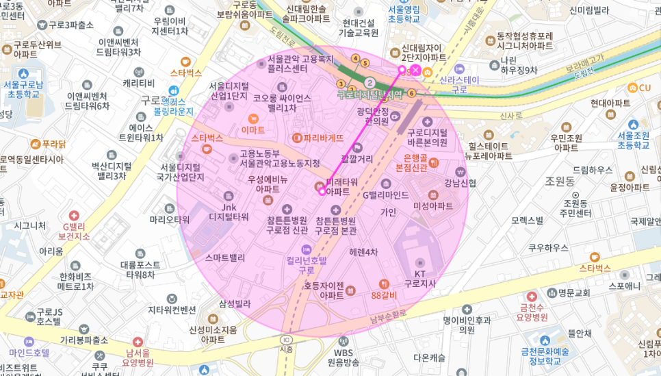 구로디지털단지 월주차 _ 구디역에서 5분 걸리는 24시 주차장