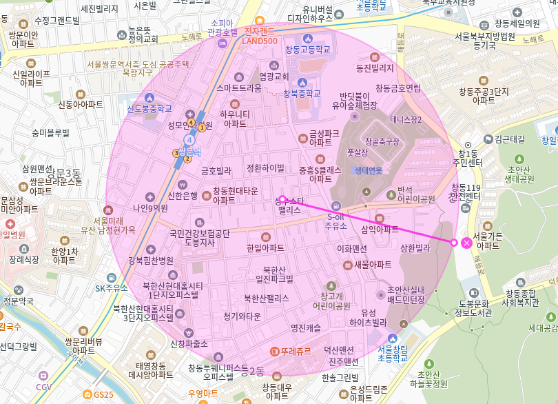 쌍문역 월주차_ 2번출구 인근 도보 5분거리 주차장 편하게 이용하세요