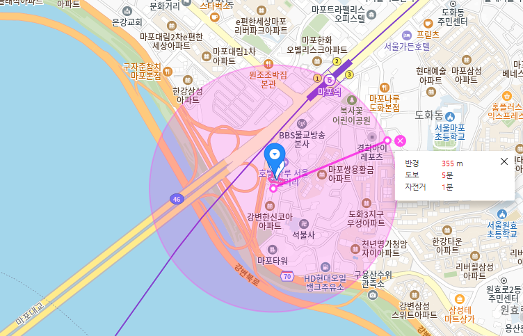 마포역 월주차 _ 마포역까지 걸어가도 5분이면 되는 주차장 찾았습니다.