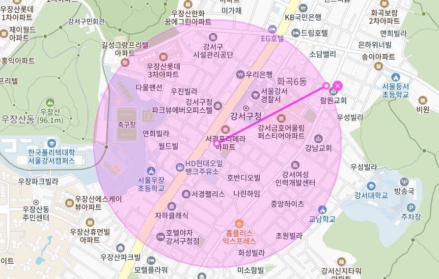강서구 월주차 _ 강서구청에서 매우 가까운 기계식 승용차 전용 주차장
