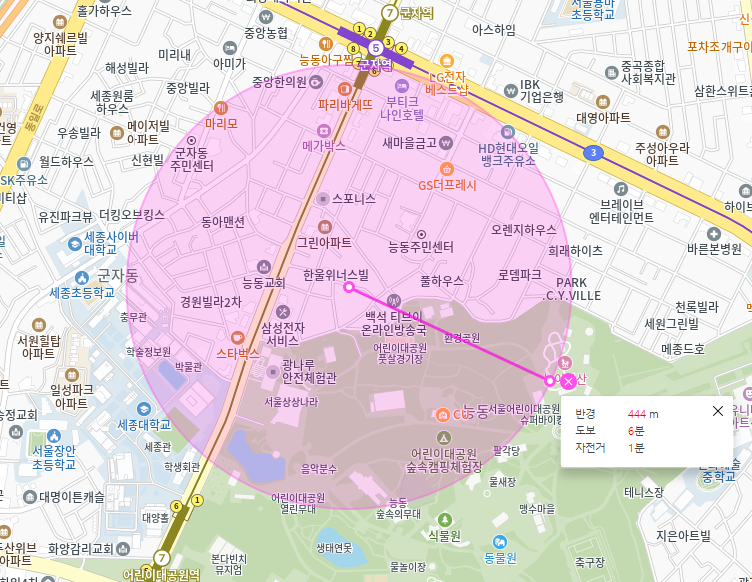 능동 월주차 _ 군자역 인근 주차도 문제없습니다, 주만사와 함께니까요!