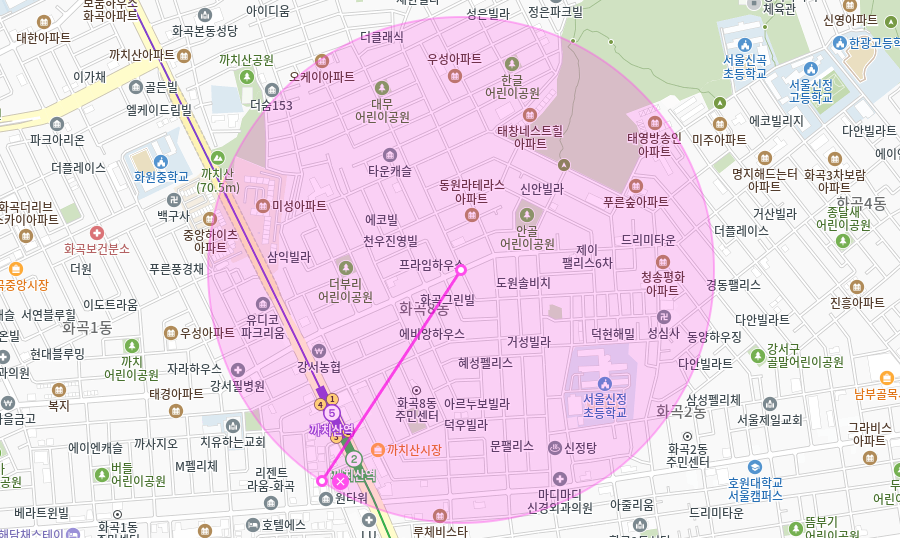 화곡동 월주차_ 까치산역 1번출구 인근 도보 3분거리 주차장