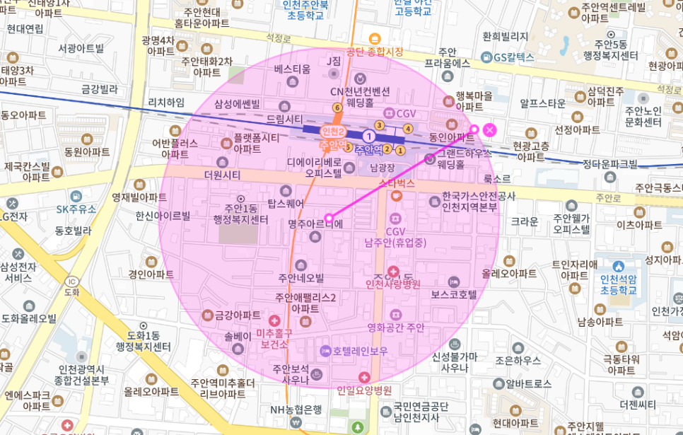 주안역 월주차 _ 6만원 대/전일제/24시간/빈자리/단일주차/기계식