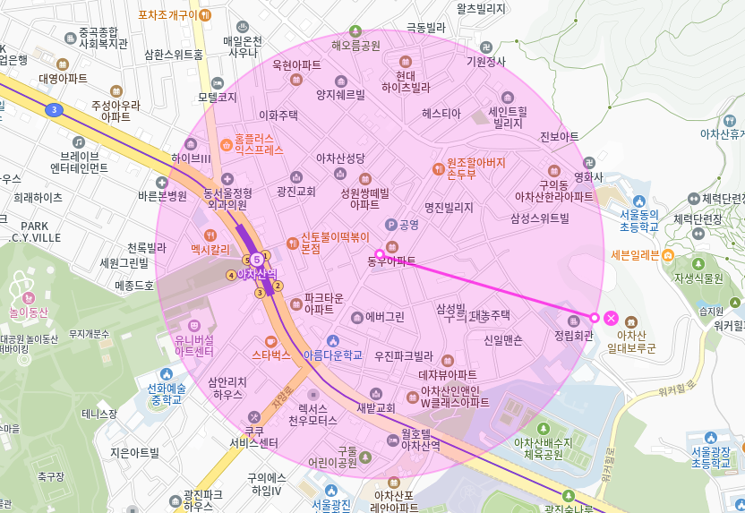 아차산역 월주차_ 아차 싶을때 이미 없어지는 역세권 주차장
