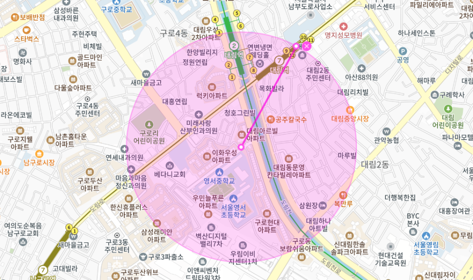 대림역 월주차 _ 전일제/빈자리/단일주차/승용차까지 사용 가능