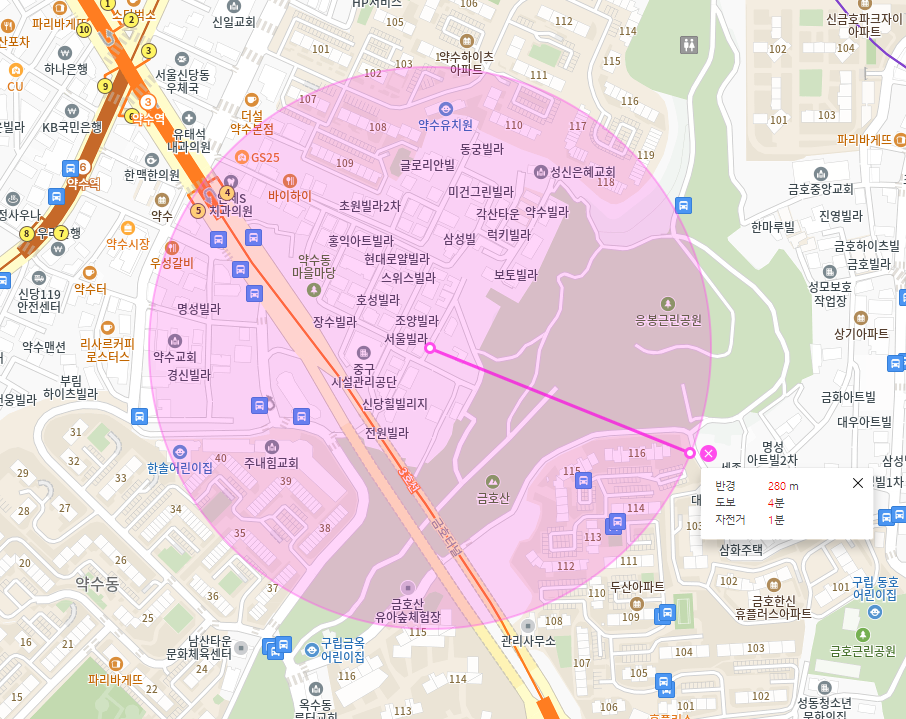 약수동 월주차 _ 약수역 도보 5분 거리 주차장 필요하신 분들 어서 오세요~