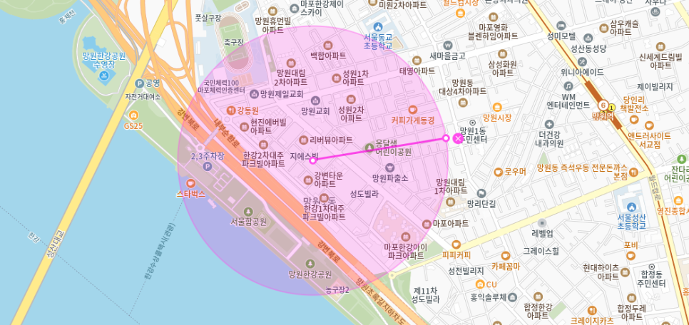 망원동 월주차 _ 망원 한강 공원과 가까운 평일 전용 주차장