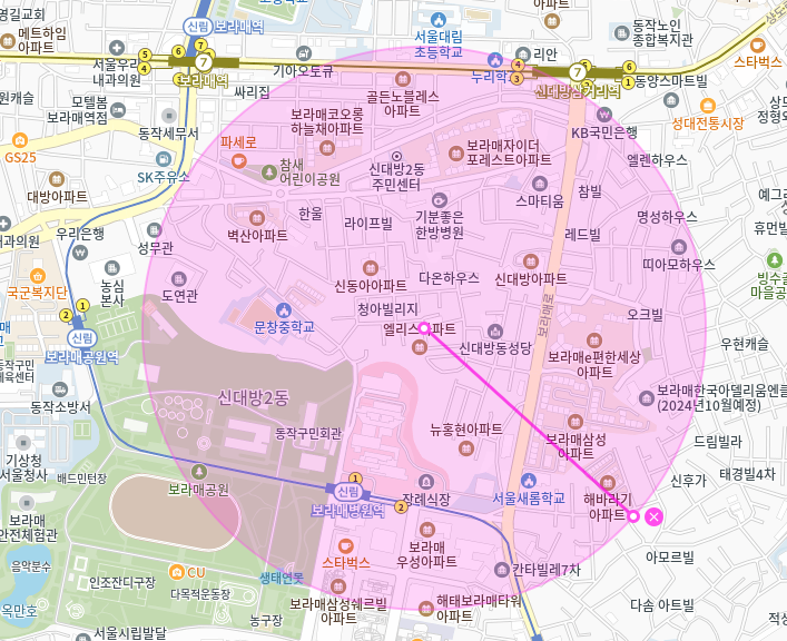 보라매병원역 월주차_ 이 위치에 이가격으로?
