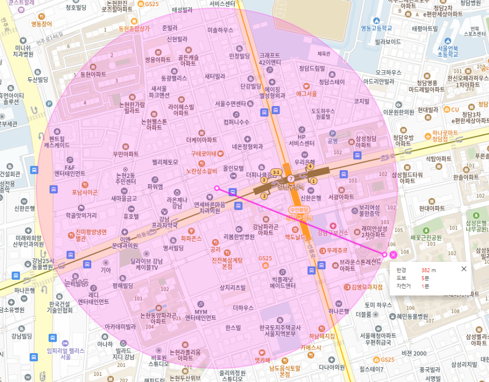 강남구청역 월주차 _ 강남구청역까지 걸어서 2분이면 충분합니다! 최고의 주차장 보고 가세요~