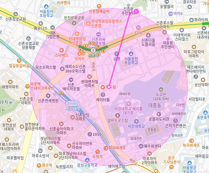 신촌역 월주차_신촌역 인근 직장인분들을 위한 월주차장