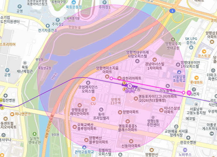 양평역 월주차_1번출구까지 걸어서 1분 초초역세권 단일주차장