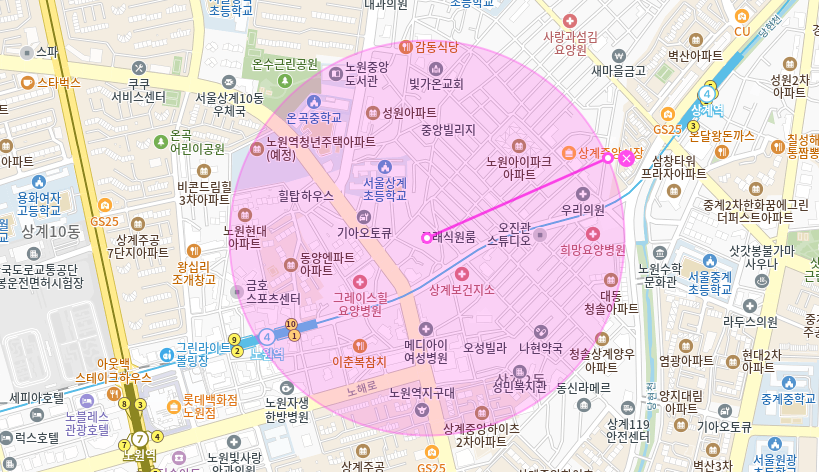 상계동 월주차 _  노원역까지 걸어서 5분 걸리는 지정석 주차장