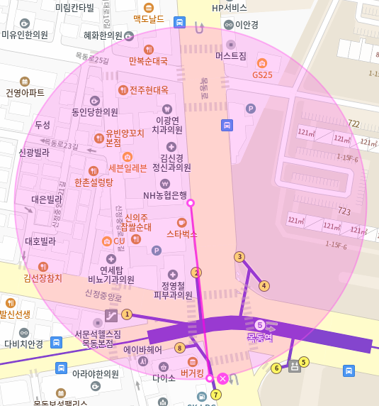 목동역 월주차 / 목동역 2번출구 바로 앞, 단일주차장