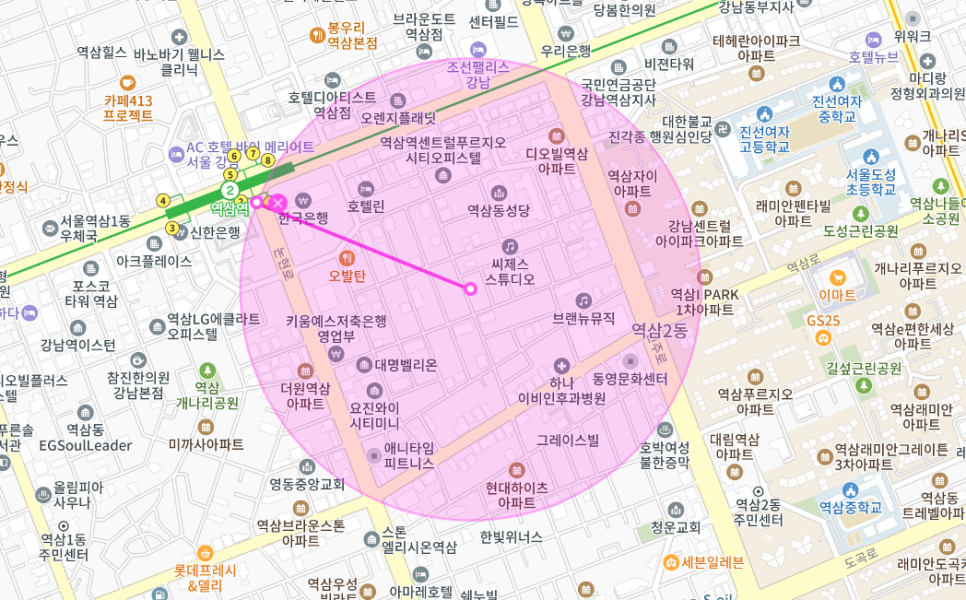 역삼동 월주차 _ 24시간 주차/자주식/단일주차/지정석