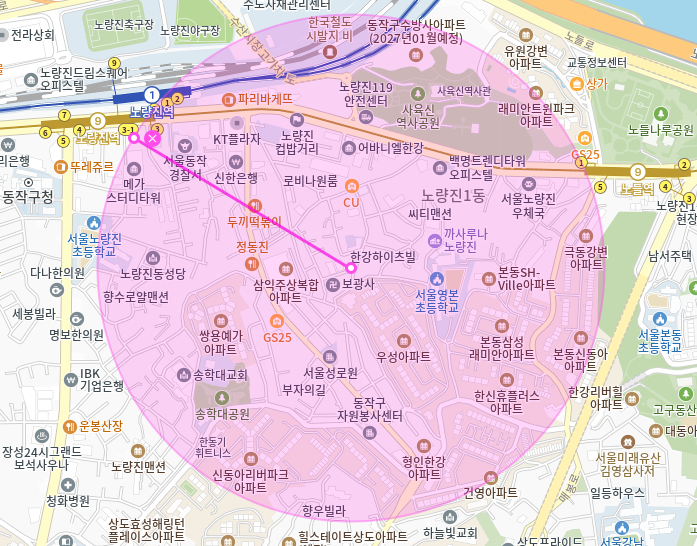 노량진동 월주차_노량진동 직장인분들을위한 전일제 단일주차장