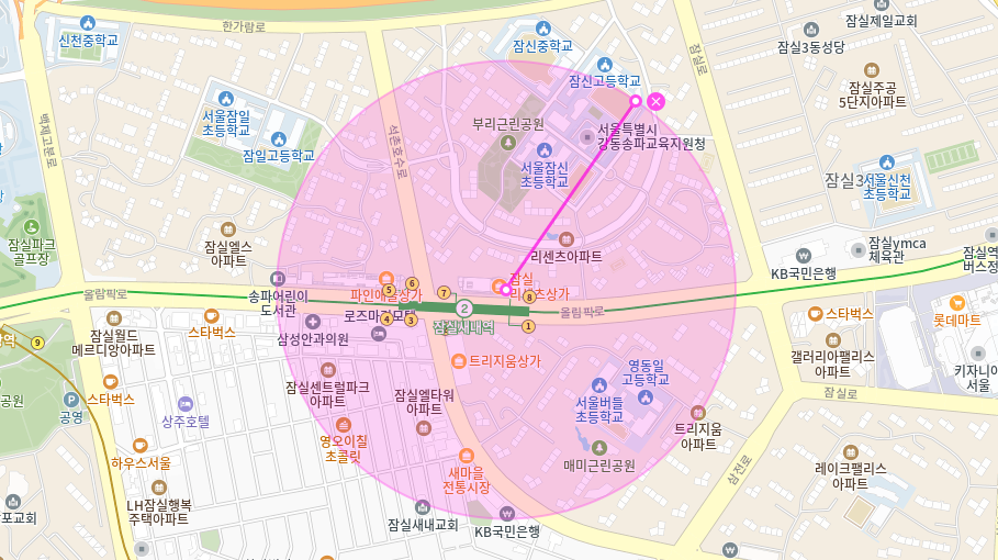 잠실 월주차 _ 잠실새내역에서 30초 걸리는 주차장