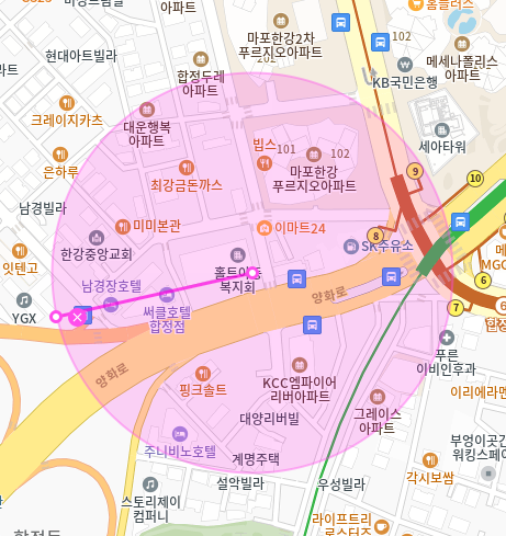 합정동 월주차 / 합정역 8번출구 도보3분, 역세권, 기계식 주차장