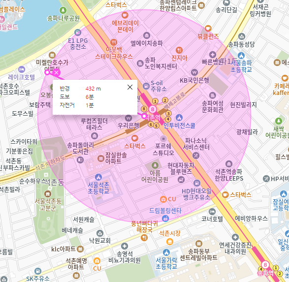 석촌동 월주차_석촌역에서 6분 거리 주차장입니다