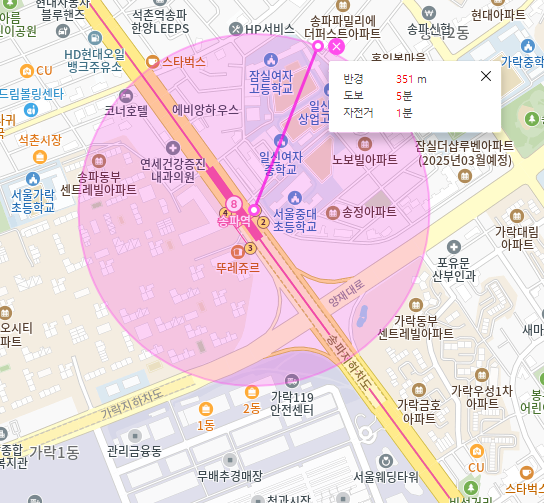 송파동 월주차_송파역에서 5분 거리 주차장 추천합니다!