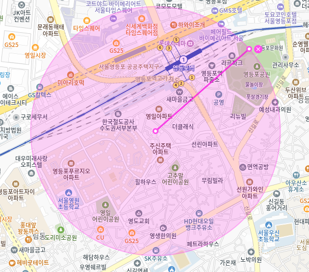영등포본동 월주차_4번출구 도보 3분 전일제 24시 자주식 단일주차장