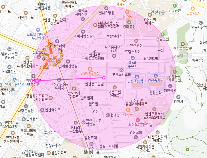 연산동 월주차_연산역 6번출구 도보 4분 전일 24시 자주식 주차장
