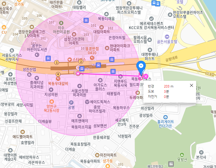 목동 월주차_염창역 인근의 주차장입니다!