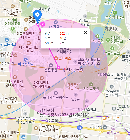 마곡나루 월주차_마곡나루역 도보 10분, 단일주차 지정석, 주말 주차장